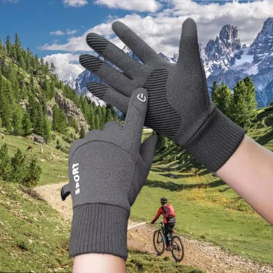 Gants Cycliste Mi-Saison | Chaleur (+5°C), Légèreté et Écran Tactile
