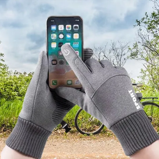 Gants Cycliste Mi-Saison | Chaleur (+5°C), Légèreté et Écran Tactile