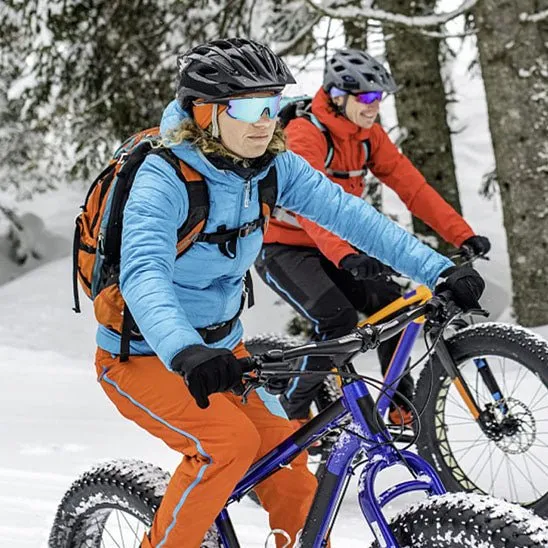Gants Chauffants Cyclisme | Chaleur Facile : 3 Niveaux, Alimentation Piles AA (Jusqu'à 8h)- Warm&ride™