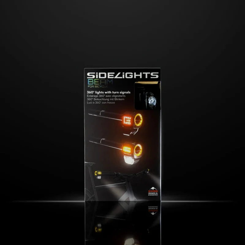 Clignotants pour vélo SideLights Beam avec éclairage à 360°