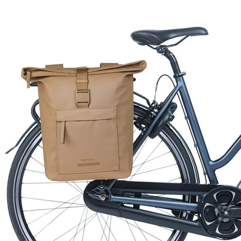 Sacoches vélo cavalières Brooklyn Basil 2 x 20,5L