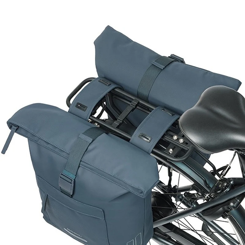 Sacoches vélo cavalières Brooklyn Basil 2 x 20,5L