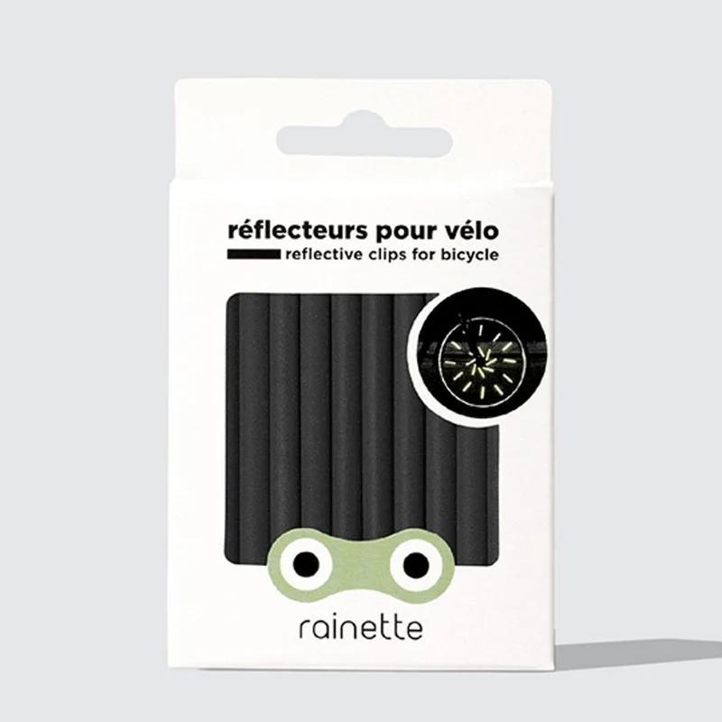 Réflecteurs pour rayon de vélo Rainette 80 mm - 12 pièces