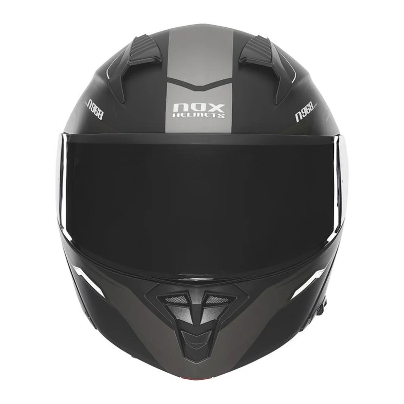 Casque modulable - N968 Ultra noir mat et blanc