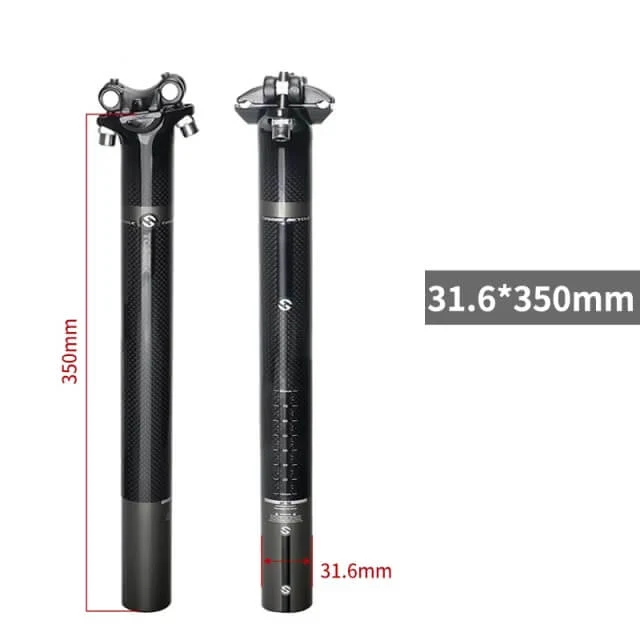 SlimPost™ | Tige de selle en carbone avec réglage rapide et confort renforcé