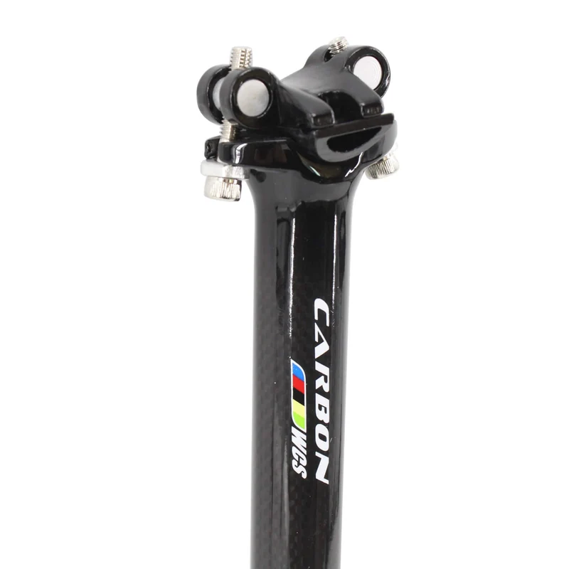 SeatAlign™ | Tige de selle en fiber de carbone avec position stable et confort longue distance