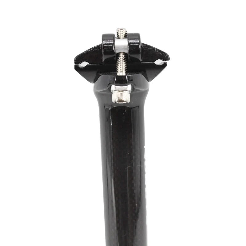 SeatAlign™ | Tige de selle en fiber de carbone avec position stable et confort longue distance