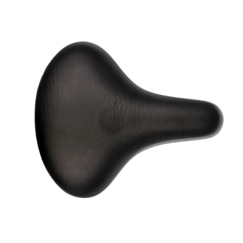 Selle vélo large à ressorts – Unisexe – 260 x 210 mm – Coloris noir – Confort maximal pour usage urbain
