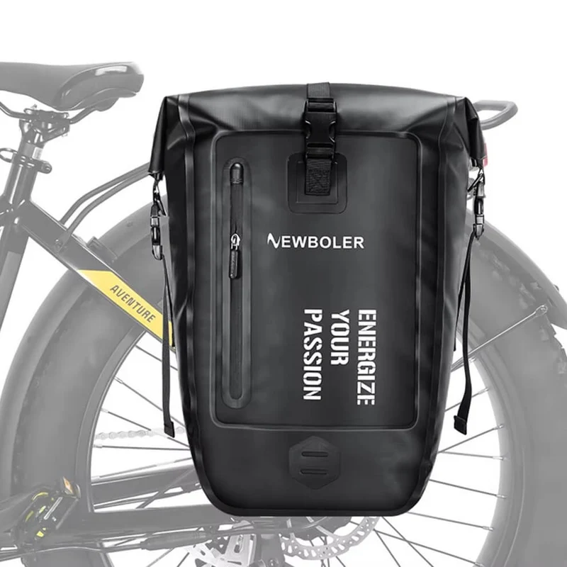 RoadVault™ | Sacoche velo porte bagage grande capacité extensible et multifonctionnelle 27L