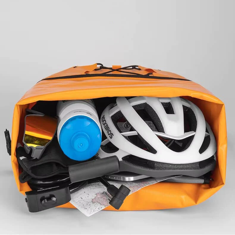 CargoTrail™ | Sacoche velo porte bagage extensible et 100 % imperméable 25-32L