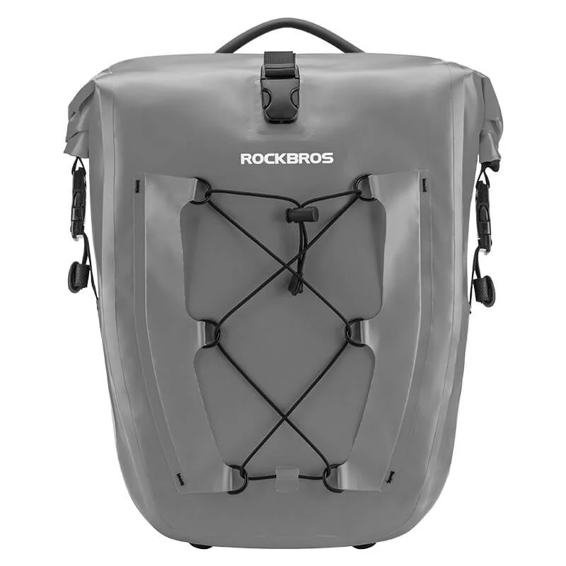 CargoTrail™ | Sacoche velo porte bagage extensible et 100 % imperméable 25-32L
