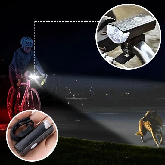 MiniLights™ - Lumière Avant/Arrière rechargeable