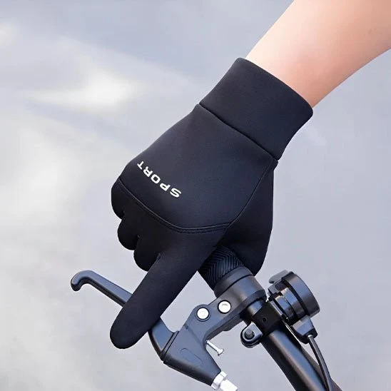 Gants Vélo Hiver Coupefroid™ | Isolation Thermique Jusqu'à -5°C et Technologie Tactile