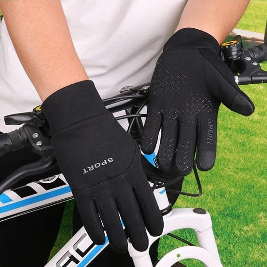 Gants Vélo Hiver Coupefroid™ | Isolation Thermique Jusqu'à -5°C et Technologie Tactile