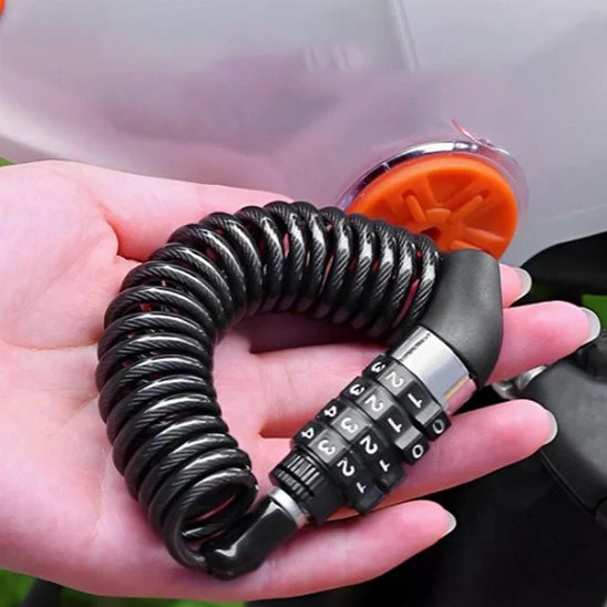Antivol Casque Moto - À numéro