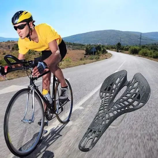 Selle vélo VTT ergonomique — absorption des chocs, légère et résistante