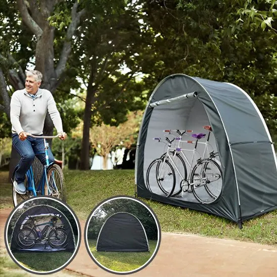 Abri vélo imperméable extérieur — protection pluie et UV pour 1 à 3 vélos
