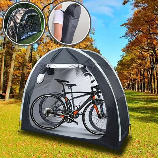Abri vélo imperméable extérieur — protection pluie et UV pour 1 à 3 vélos