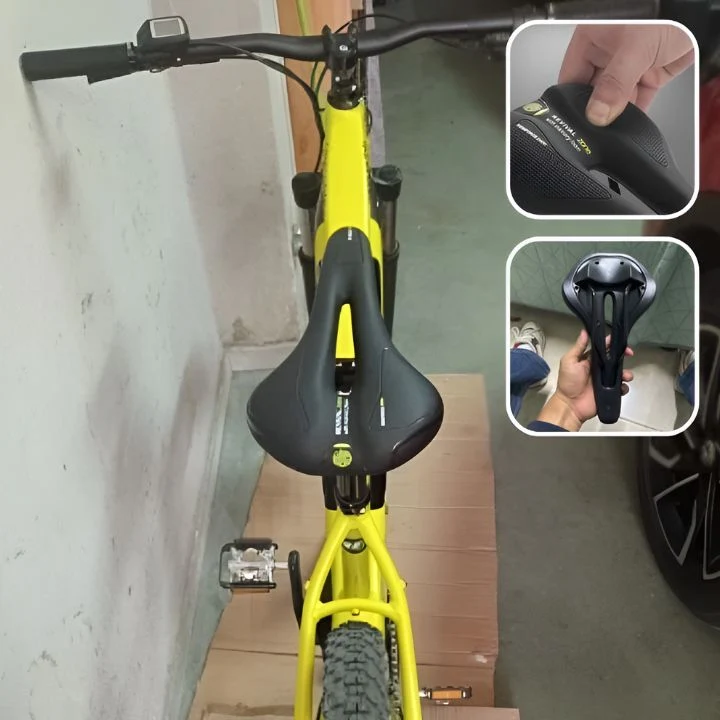 Selle de Vélo Gelinside™ : Confort Anti-Choc Universel pour Tous les Terrains