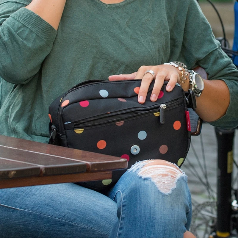 Sacoche guidon vélo convertible en bandoulière KLICKfix Reisenthel FunBag 4L