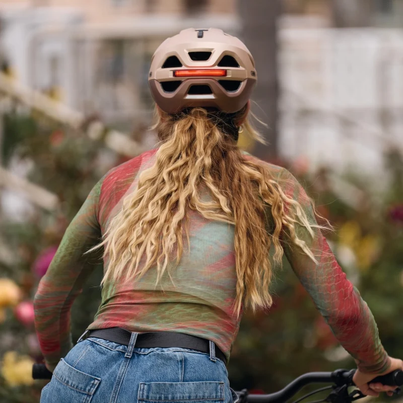 Casque vélo avec lumière Abus Urban-I 4.0
