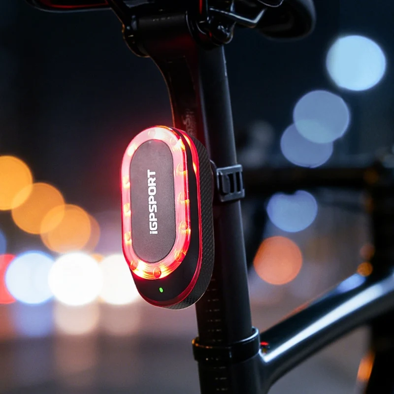 Eclairage arrière vélo USB avec Radar iGPSPORT SR Mini