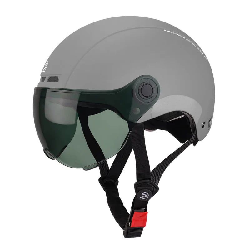 StreetGuard™ | Casque velo urbain avec visière protectrice