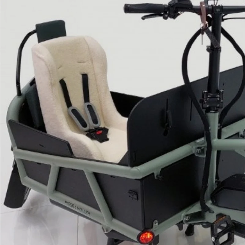 Réducteur bébé 3 points Polisport pour siège remorque vélo