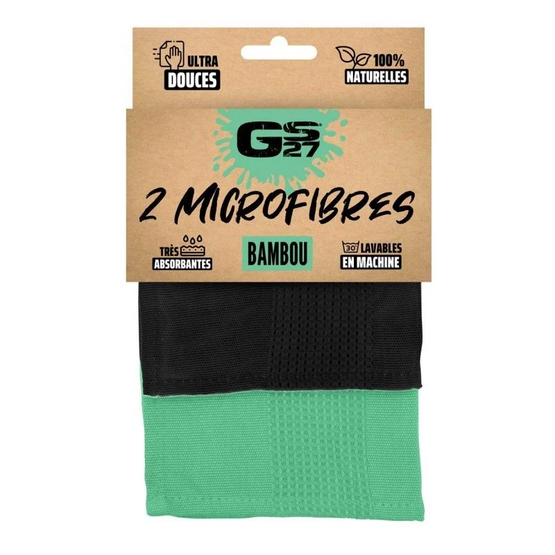 Pack de 2 microfibres en bambou