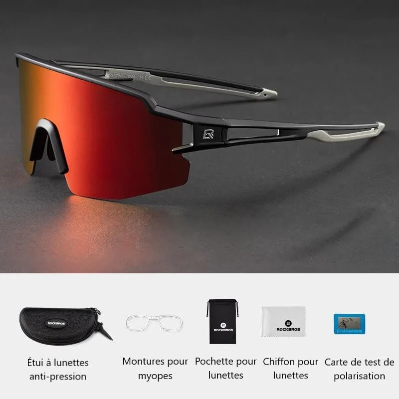 RacBikeGlasses™ | Lunette velo photochromiques avec protection UV
