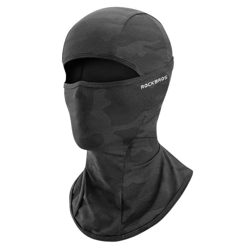 WindCyclBalaclava™ | Cagoule velo protection UV et tissu coupe-vent