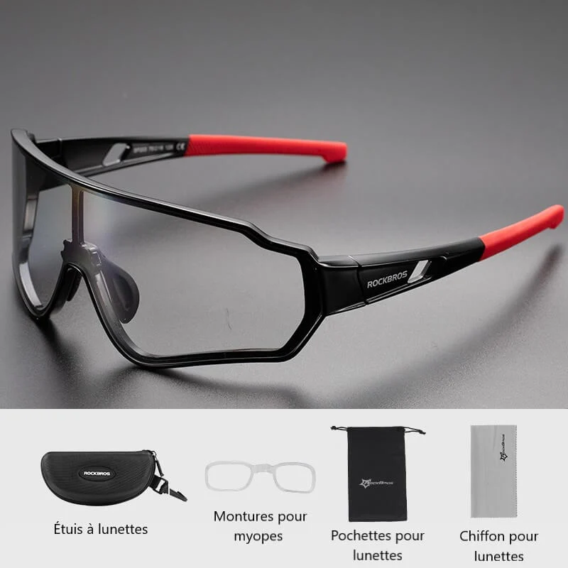 SpBikeGlasses™ | Lunette velo photochromiques avec protection UV
