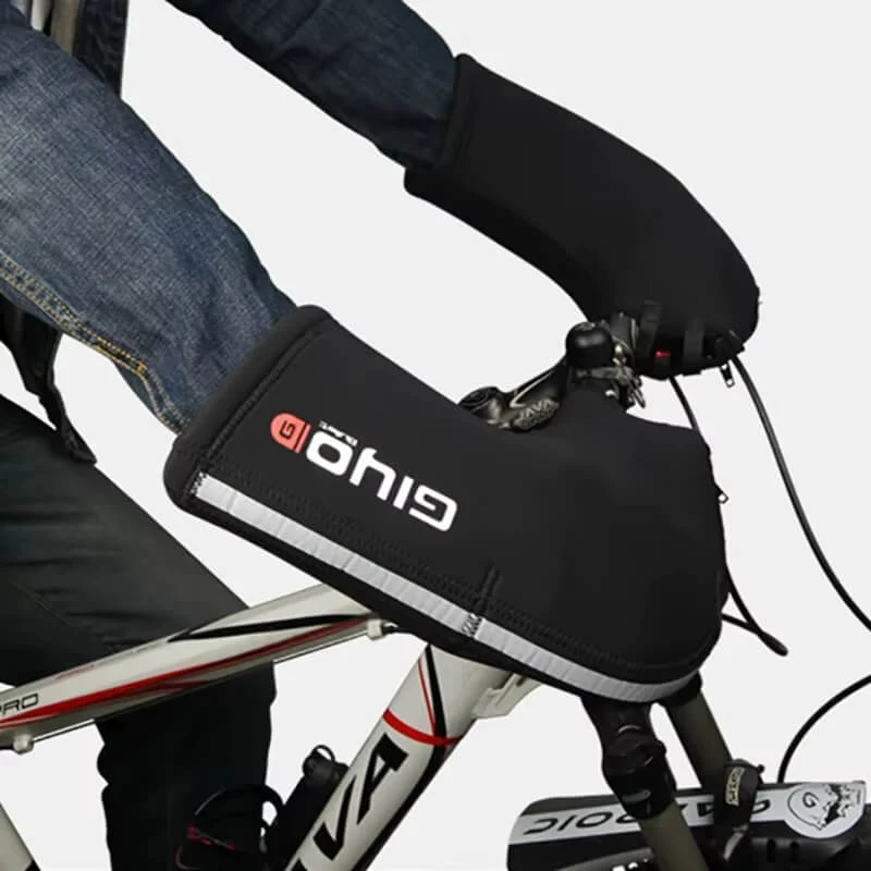 HandlebarWinterCover™ | Manchons velo thermiques imperméables et coupe-vent pour guidon