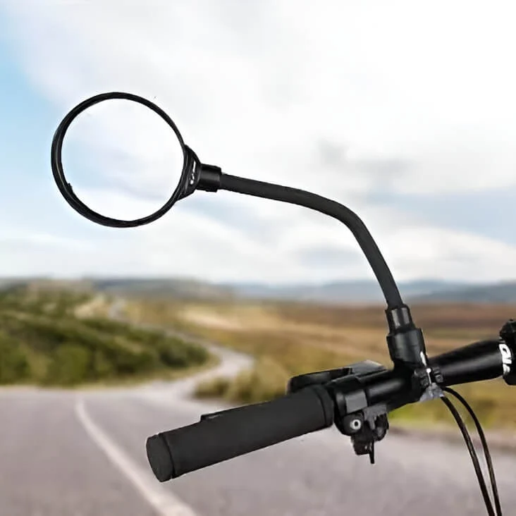 HandlebarBikeMirror™ | Retroviseur velo 360° avec tuyau flexible et ajustable