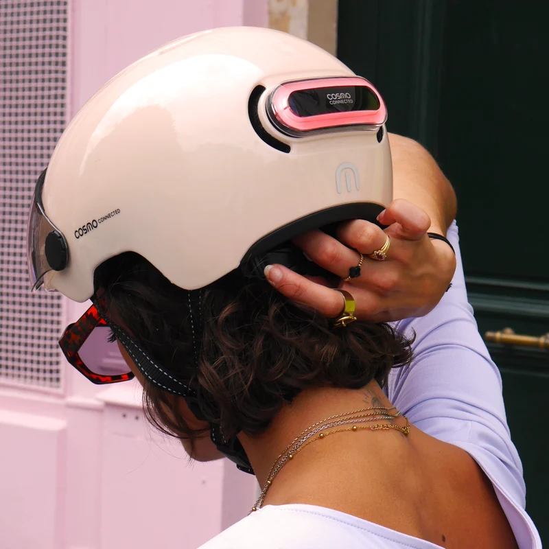 Casque urbain velo fusion + Cosmo