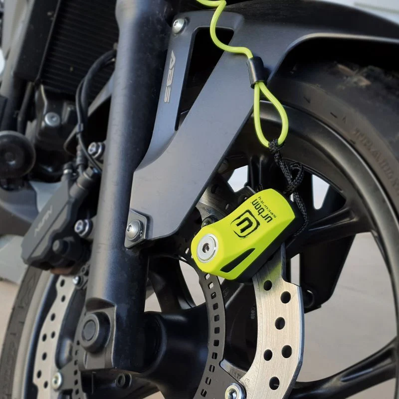 Bloque disque moto + cordon - IronGrip