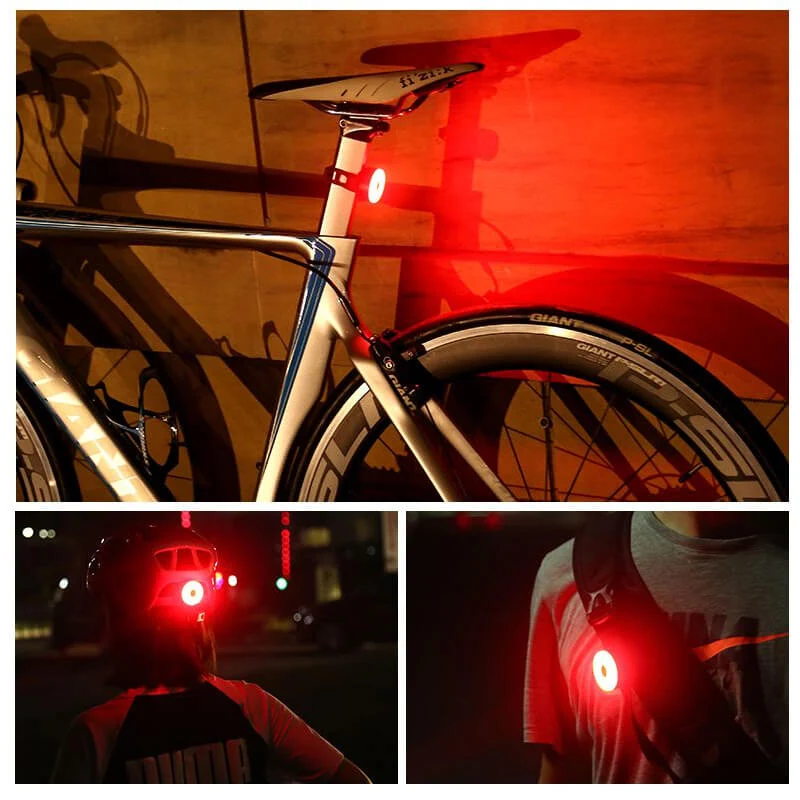 BikeBrakeLight™ | Feu arriere velo multi-modes et USB rechargeable