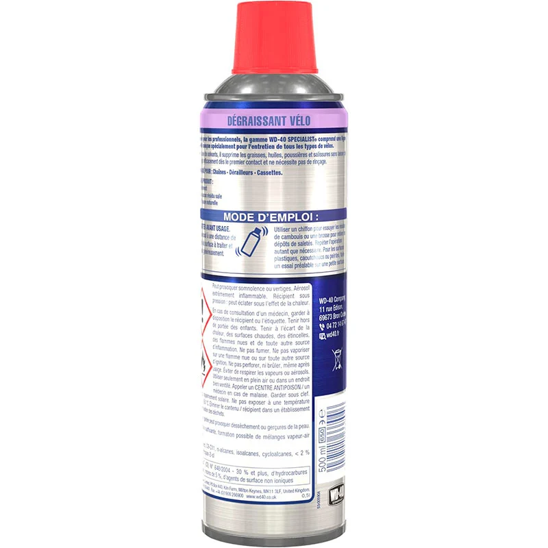 Dégraissant Vélo WD-40 SPECIALIST®