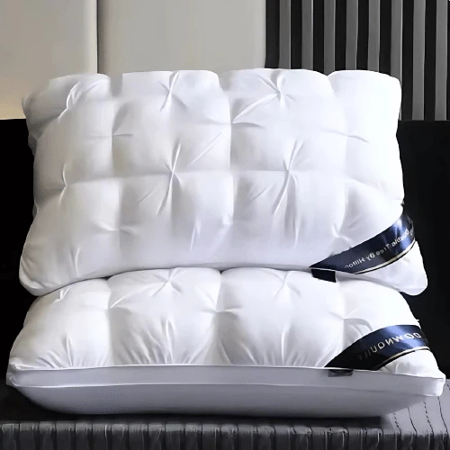 Nekkussen met Ganzendonsvulling voor Optimaal Slaapcomfort en Nekondersteuning tijdens de Nacht Premium | Sansoti