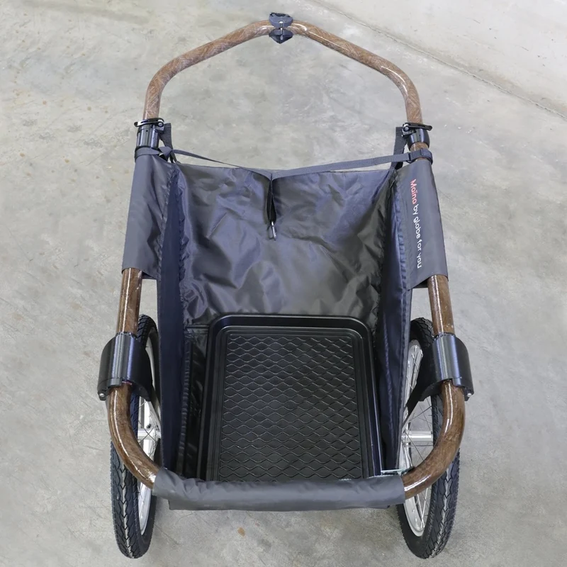 Plaque de fond pour remorque vélo Globe For You Maïna