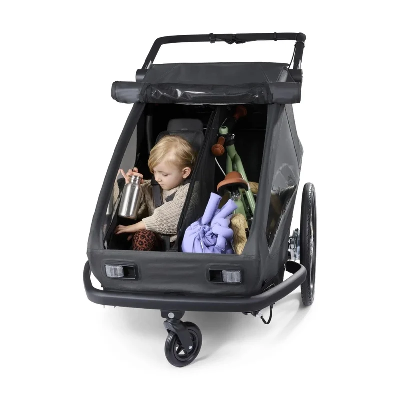 Module cargo Croozer Yuuna pliable pour remorque vélo