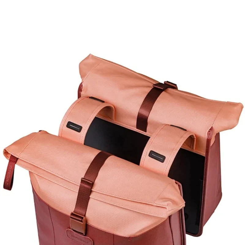 Sacoche vélo double étanche Basil Vive pour porte-bagages