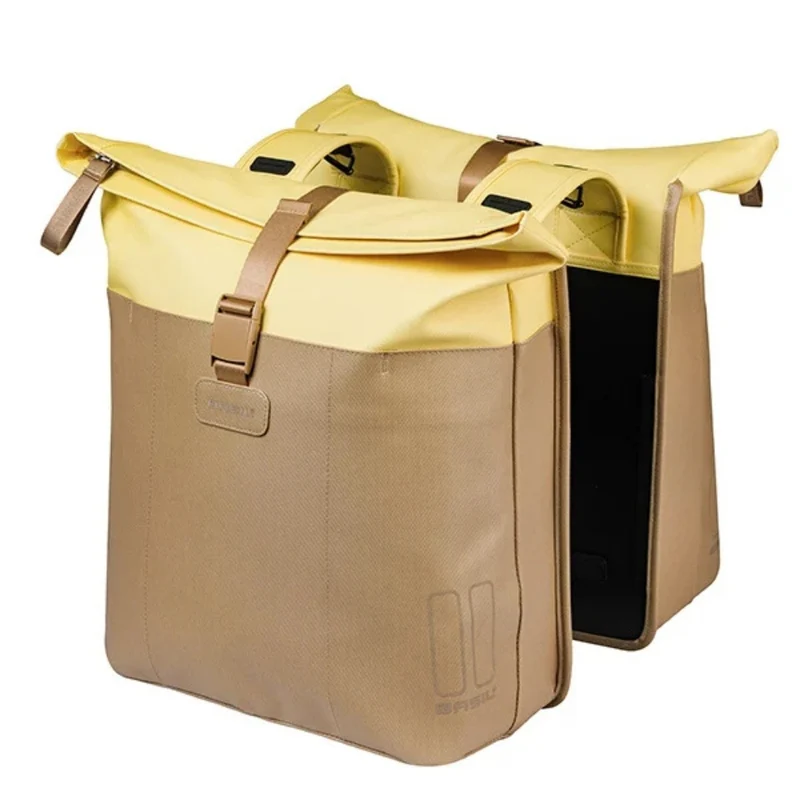 Sacoche vélo double étanche Basil Vive pour porte-bagages