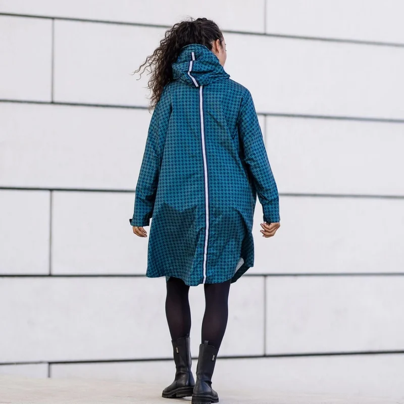 Poncho de pluie vélo recyclé Le Temps des Grenouilles