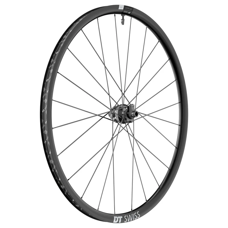 Roue Avant Vélo Gravel à moyeu Dynamo DT Swiss GR 1600 Spline - Frein à disque - Aluminium - Tubeless Ready