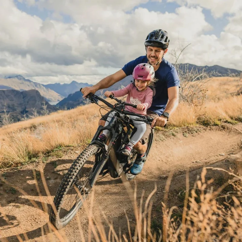 Kit siège vélo enfant 2-en-1 Shotgun Combo Pro Evo