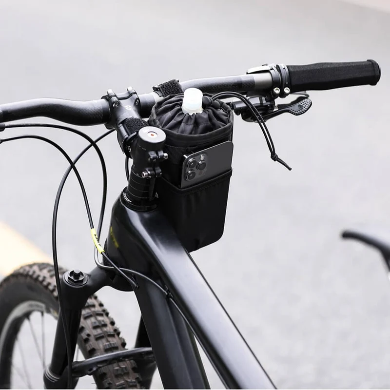 BikeBottlePack™ | Sacoche guidon vélo porte-bouteille d'eau