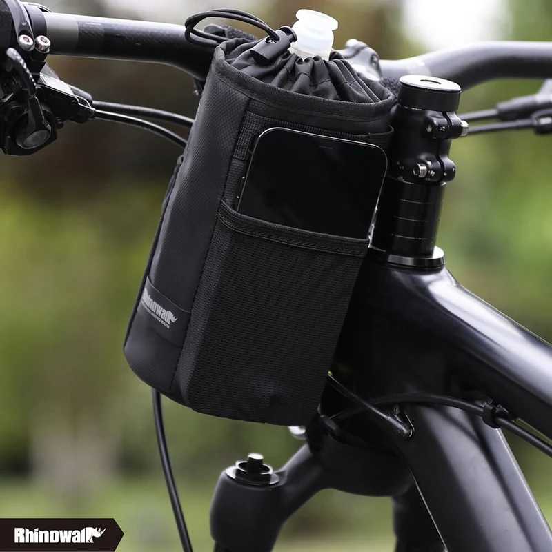 BikeBottlePack™ | Sacoche guidon vélo porte-bouteille d'eau