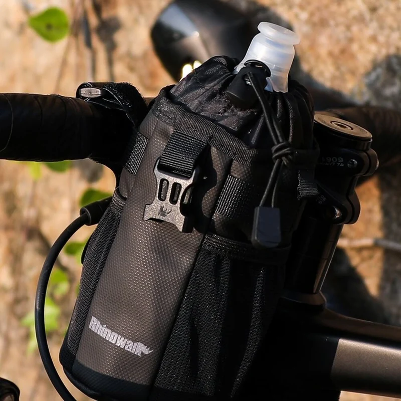 BikeBottlePack™ | Sacoche guidon vélo porte-bouteille d'eau