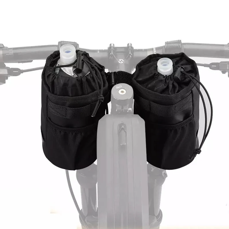 BikeBottlePack™ | Sacoche guidon vélo porte-bouteille d'eau